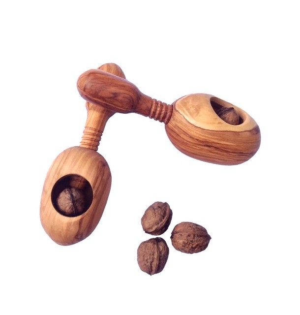 Schiaccianoci in legno di olivo