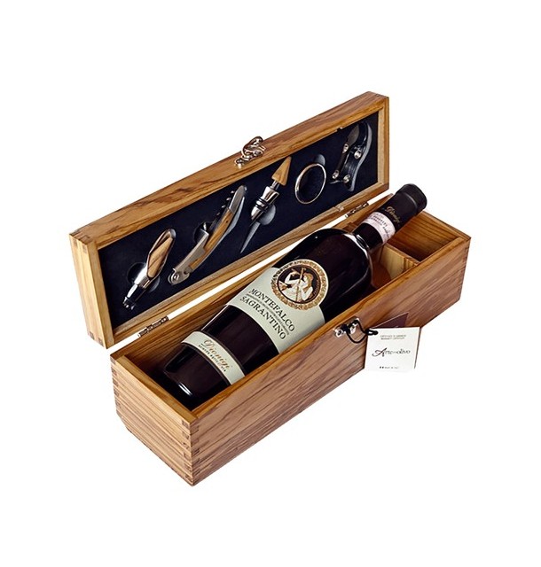 Wine box con accessori