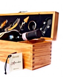 Wine box con accessori