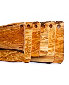Tagliere rustico in legno di olivo