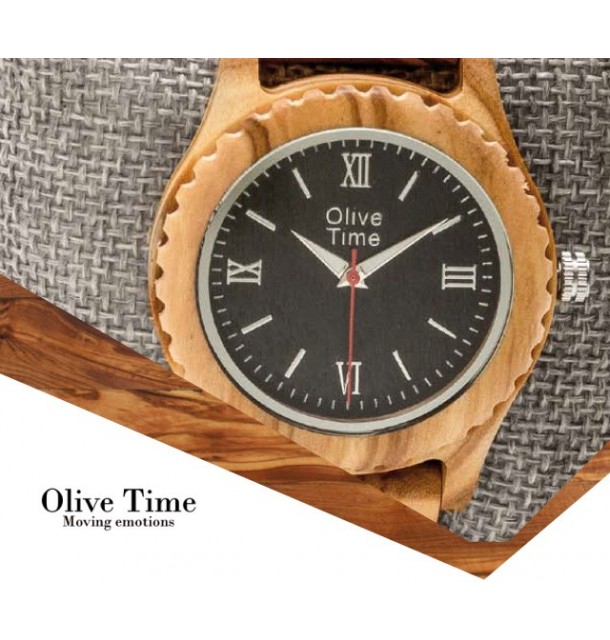 Orologio Donna in legno di olivo 100% italiano