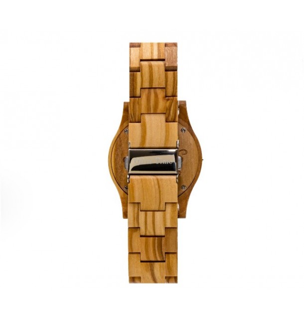 Orologio Donna in legno di olivo 100% italiano